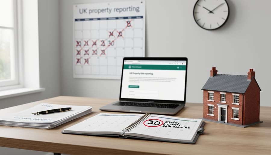 Calendar, calculator, and property keys representing tax deadline planning